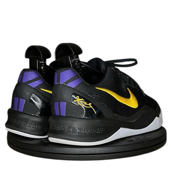 Boys Nike Kobe 8 FN0266-002 Mesh Athletic Sneaker Shoes Size 4Y Black Basketball - Picture 4 of 6